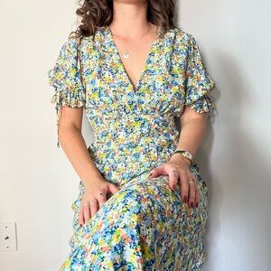 Faithfull the Brand Floral Dress